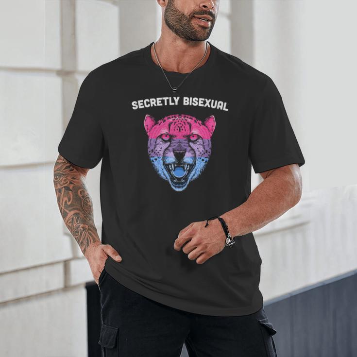 Secretly Bisexual Bi Introvert Bi Pride Antisocial LGBTQ Unisex T-Shirt Secretly Bisexual Bi Introvert Bi Pride Antisocial LGBTQ Unisex T-Shirt