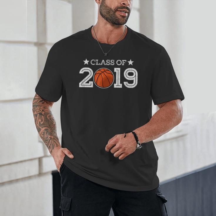 Senior 2019 Basketball Shirt Graduation Class Of 2019 Stars Unisex T-Shirt