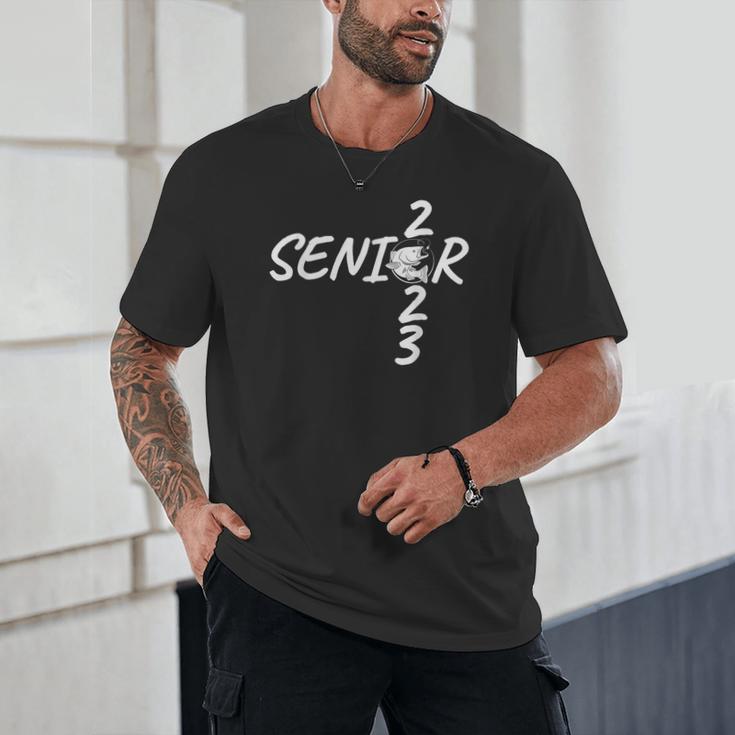 Senior 2023 Fishing Graduation Unisex T-Shirt
