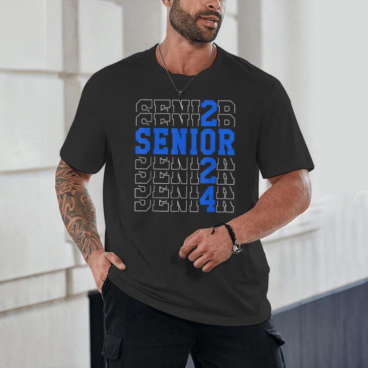Senior 2024 Graphic Class Of 2024 Graduation Graphic Unisex T-Shirt