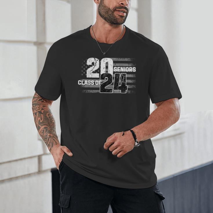 Senior 2024 Graduation Class Of 2024 Senior Women Boy Girl Unisex T-Shirt