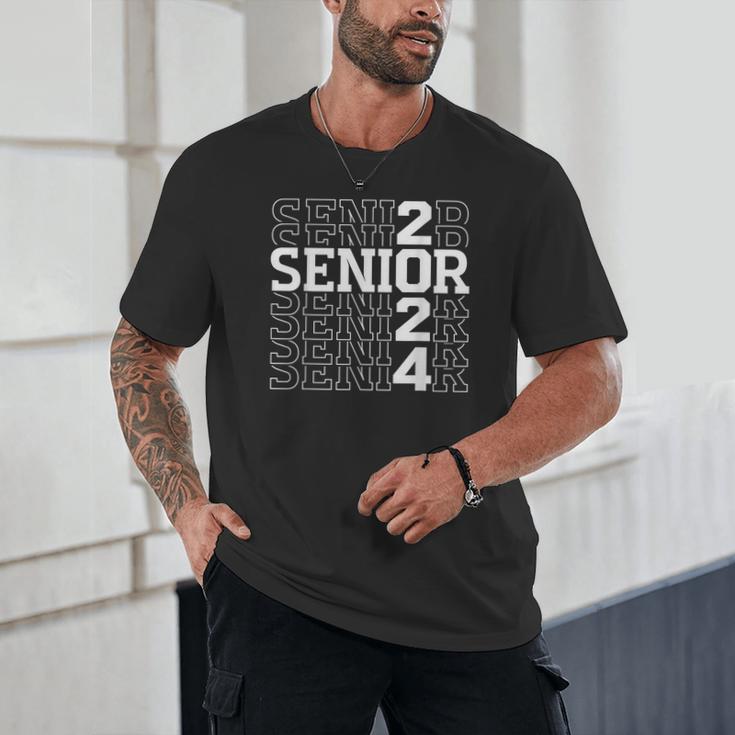 Senior 2024 Graduation Graduate Class Of 2024 Women Boy Girl Unisex T-Shirt