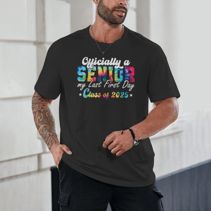 Senior 2025 Graduation My Last First Day Of Class Of 2025 Unisex T-Shirt