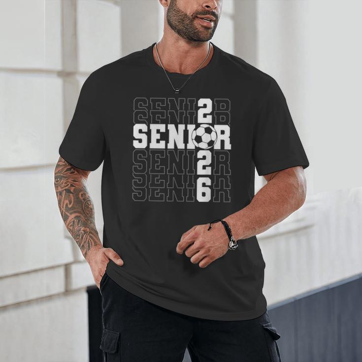 Senior 2026 Soccer Player Class Of 2026 Senior Graduation Unisex T-Shirt