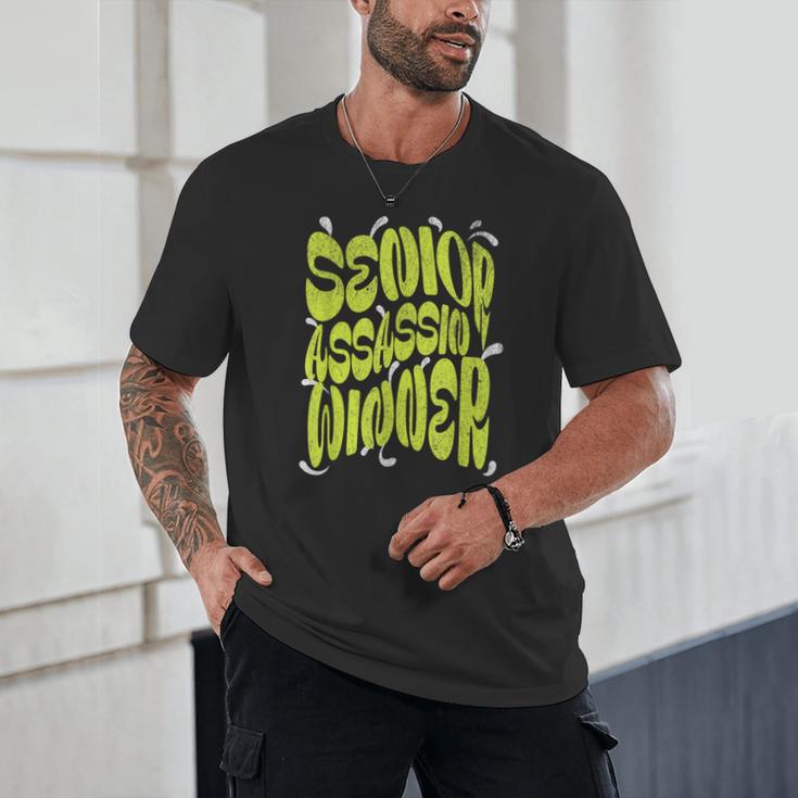 Senior Assassin Winner School Graduation Water Game Unisex T-Shirt