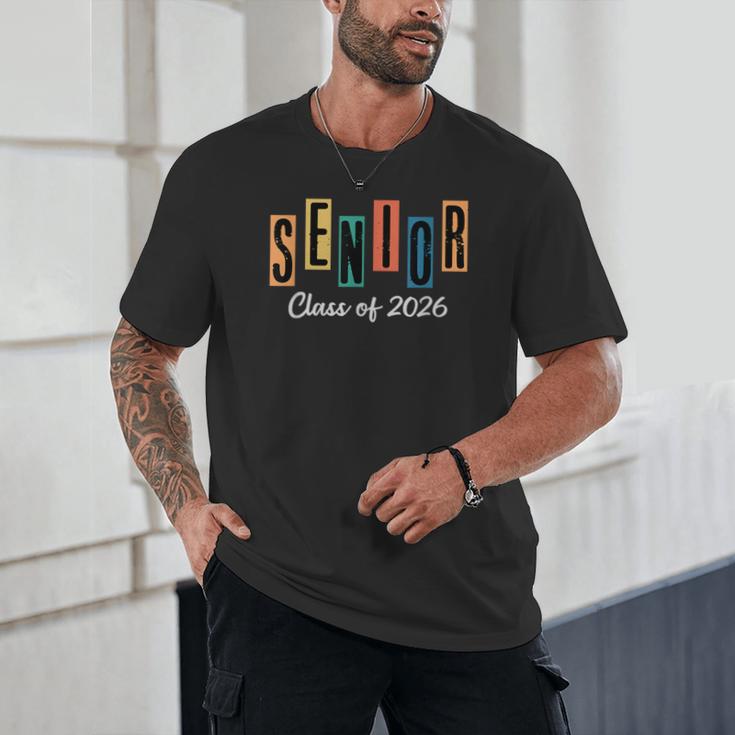 Senior Class Of 2026 Women Men Graduation Class Of 2026 Unisex T-Shirt