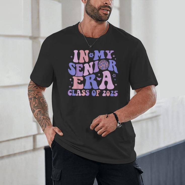 In My Senior Era Class Of 2025 Groovy Senior 2025 Graduation Unisex T-Shirt