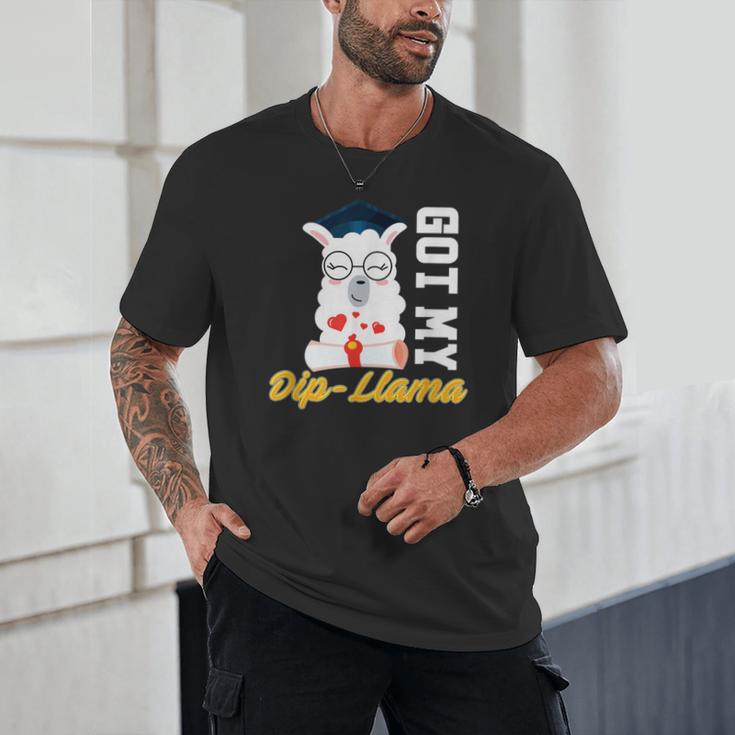 Senior Graduation TShirt 2019 Got My Dip-Llama Diploma Shirt Unisex T-Shirt