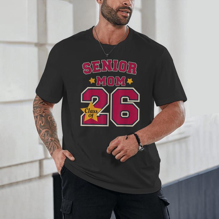 Senior Mom 2026 Proud Senior Mom Class Of 26 For Graduation Unisex T-Shirt