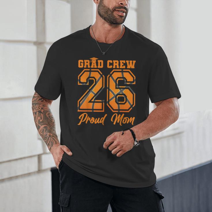 Senior Mom Class Of 2026 Basketball Mom Graduation Unisex T-Shirt