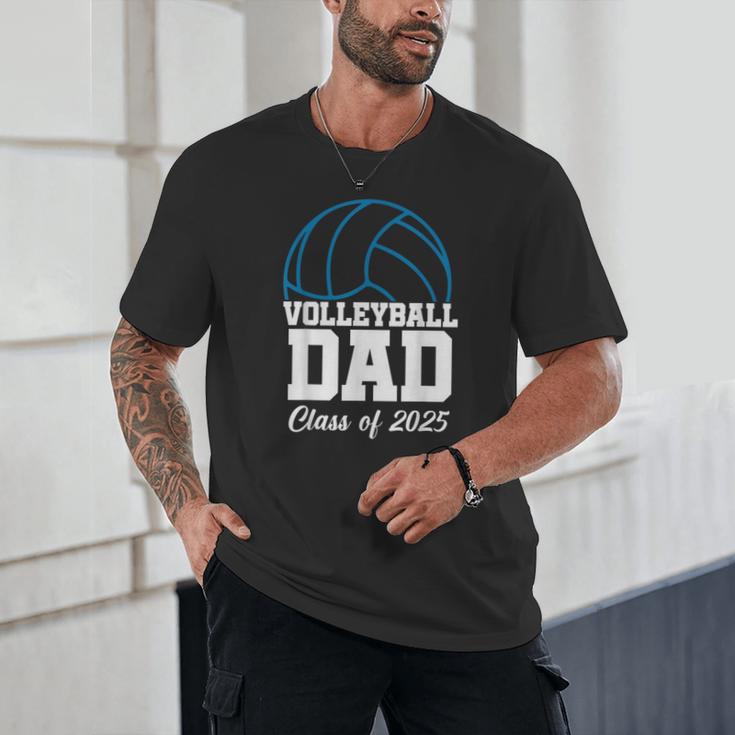 Senior Volleyball Dad Class Of 2025 Graduation Graduate Unisex T-Shirt