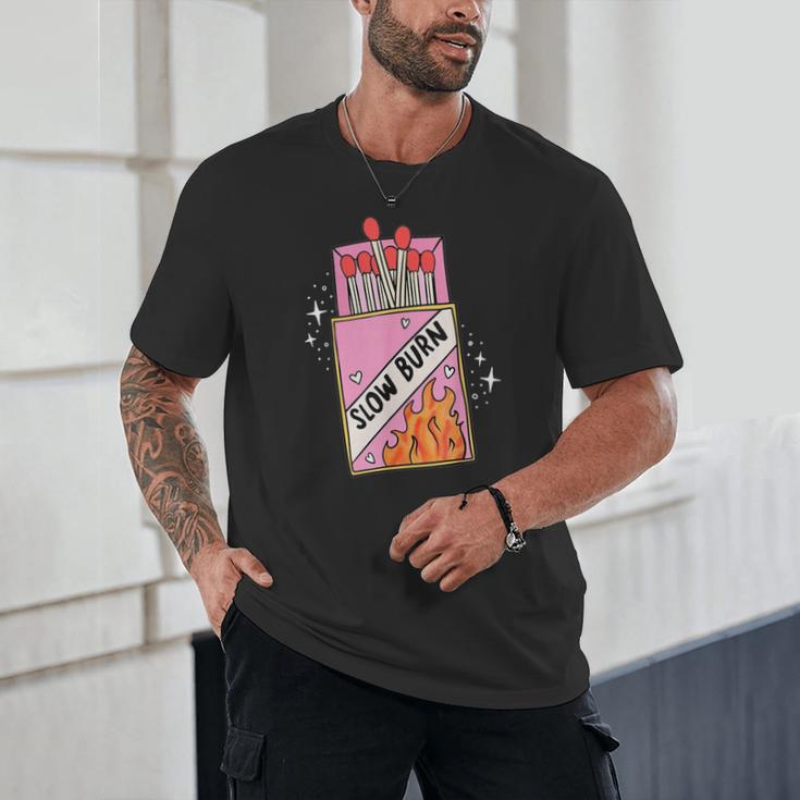 Slow Burn Book Trope Worth The Wait Love Takes Time Unisex T-Shirt