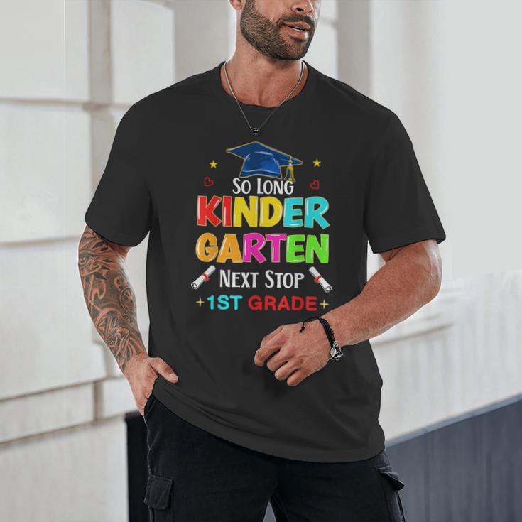 So Long Kindergarten Graduation 2025 Graduate 1st Grade Unisex T-Shirt