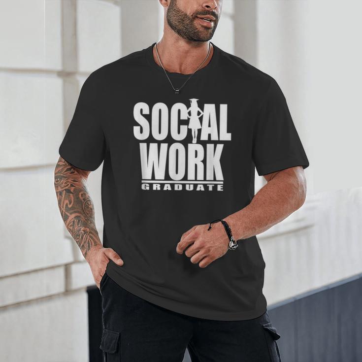Social Work Graduate TShirt College Graduation Unisex T-Shirt