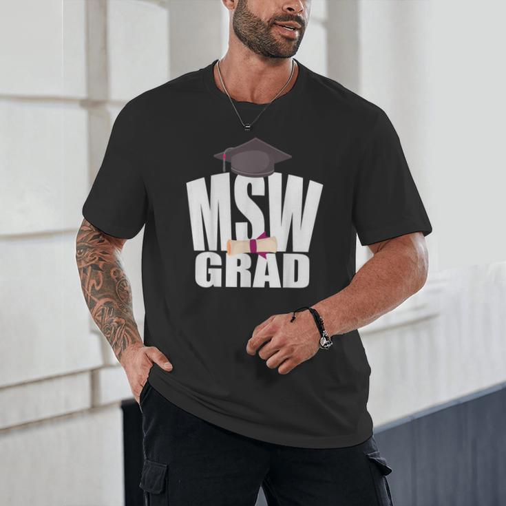 Social Work MSW Graduation Masters Degree Worker 2020 Unisex T-Shirt
