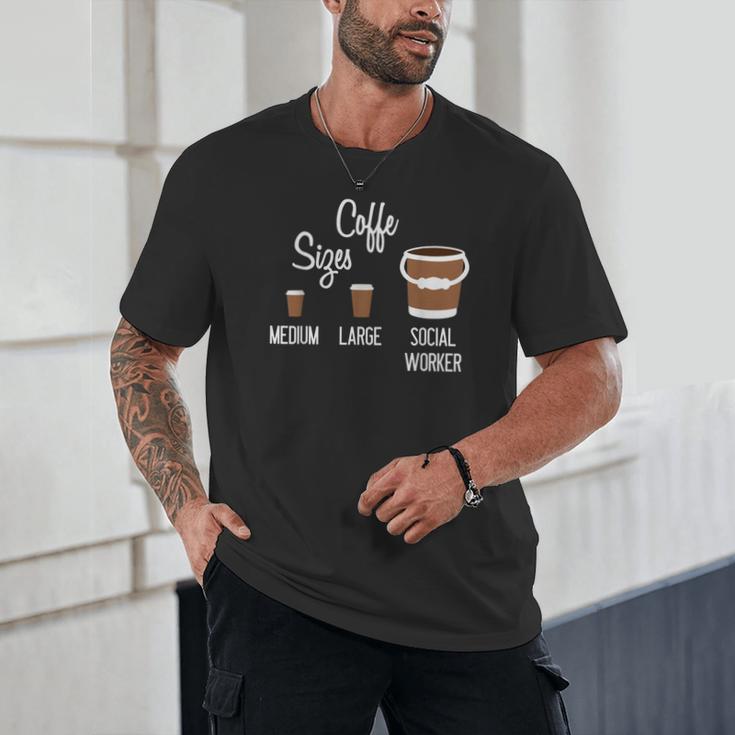 Social Work s Coffee Graduation Social Worker Unisex T-Shirt