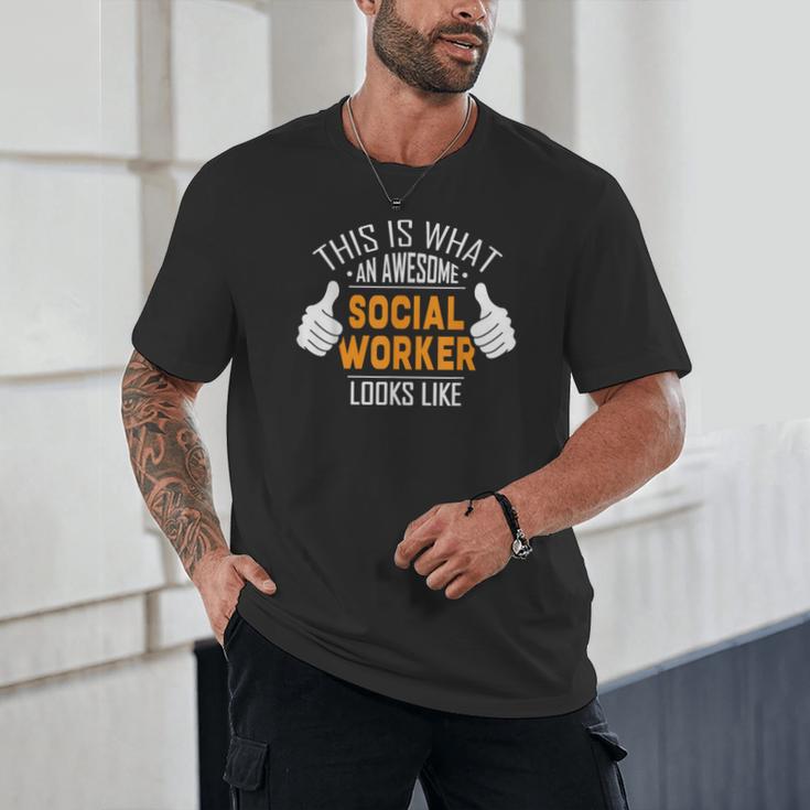 Social Work s Graduation Social Worker Men Unisex T-Shirt