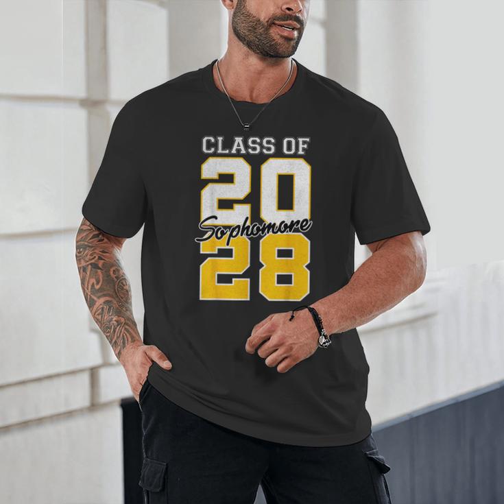 Sophomore 2028 Class Of 2028 Graduation 2028 10th Grade Unisex T-Shirt
