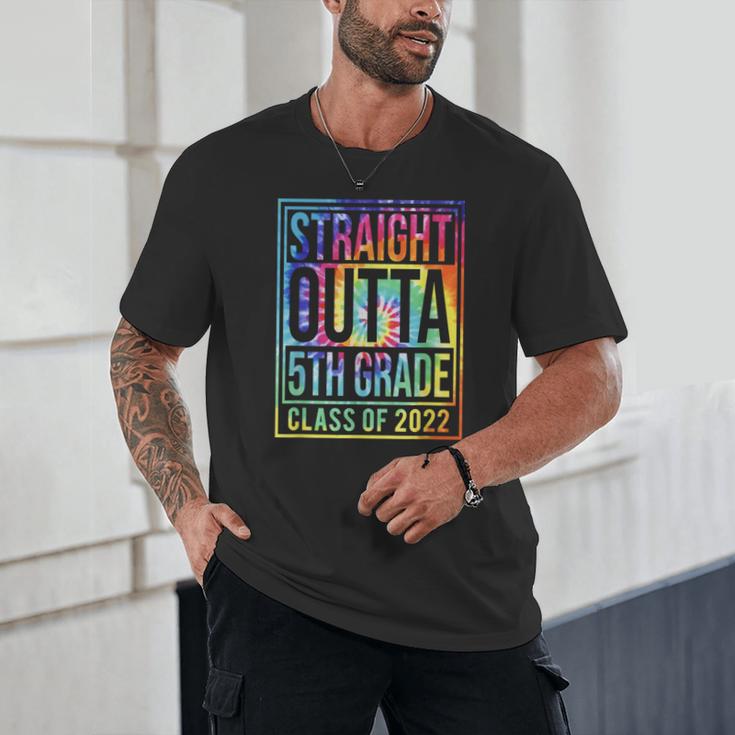 Straight Outta 5th Grade Class Of 2022 School Graduation Unisex T-Shirt