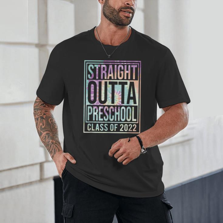 Straight Outta Preschool Class Of 2022 School Graduation Unisex T-Shirt