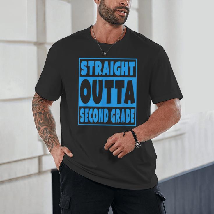 Straight Outta Second Grade Graduation Class Unisex T-Shirt