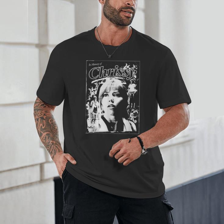 Stranger Things Hellfire Club Chrissy In Memory Of Unisex T-Shirt Stranger Things Hellfire Club Chrissy In Memory Of Unisex T-Shirt