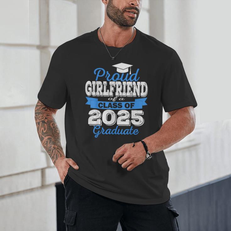Super Proud Girlfriend Of 2025 Graduate Graduation Family Unisex T-Shirt
