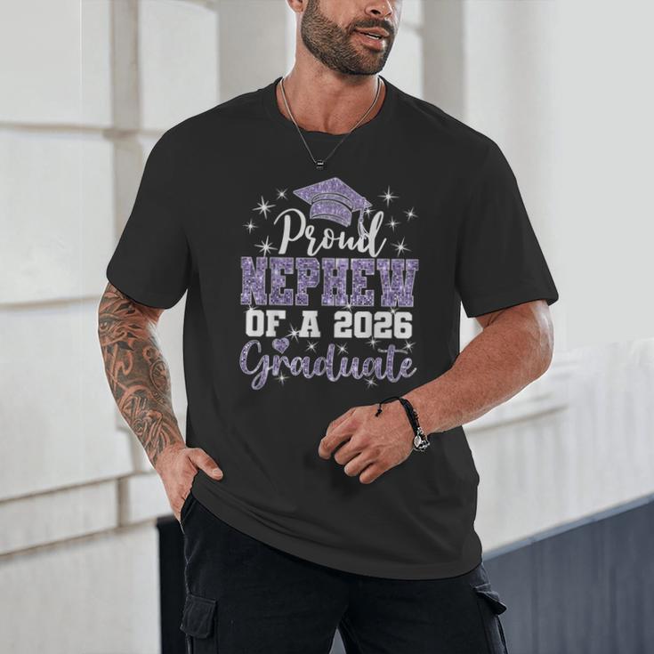 Super Proud Nephew Of 2026 Graduate Senior Graduation Family Unisex T-Shirt