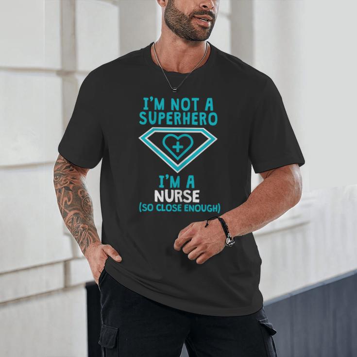 Superhero RN Nurse Shirt Graduation Unisex T-Shirt