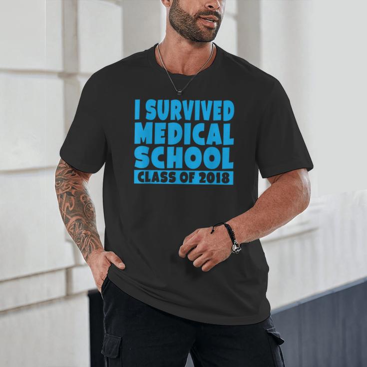 I Survived Medical School Class Of 2018 Graduation Unisex T-Shirt