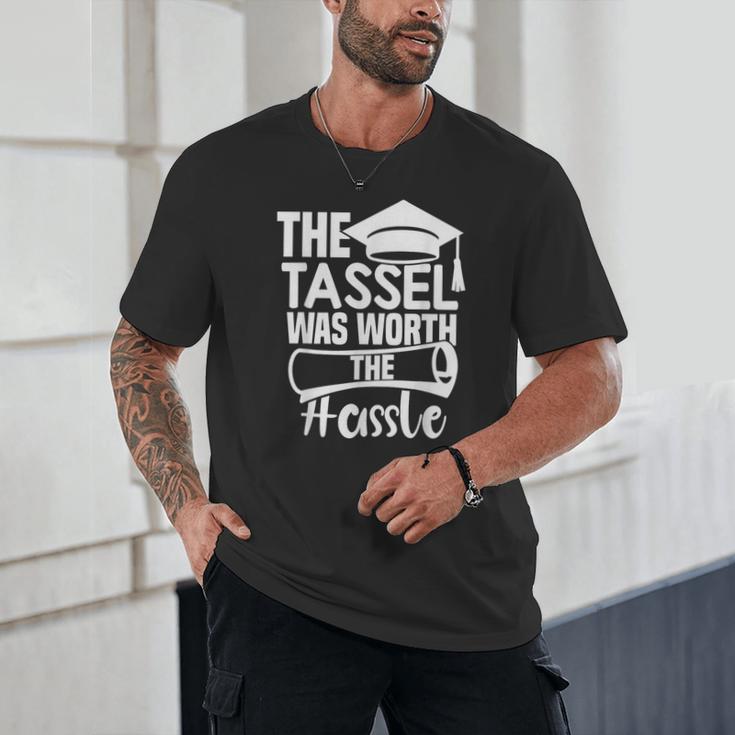 The Tassel Was Worth The Hassle Graduation Class Unisex T-Shirt