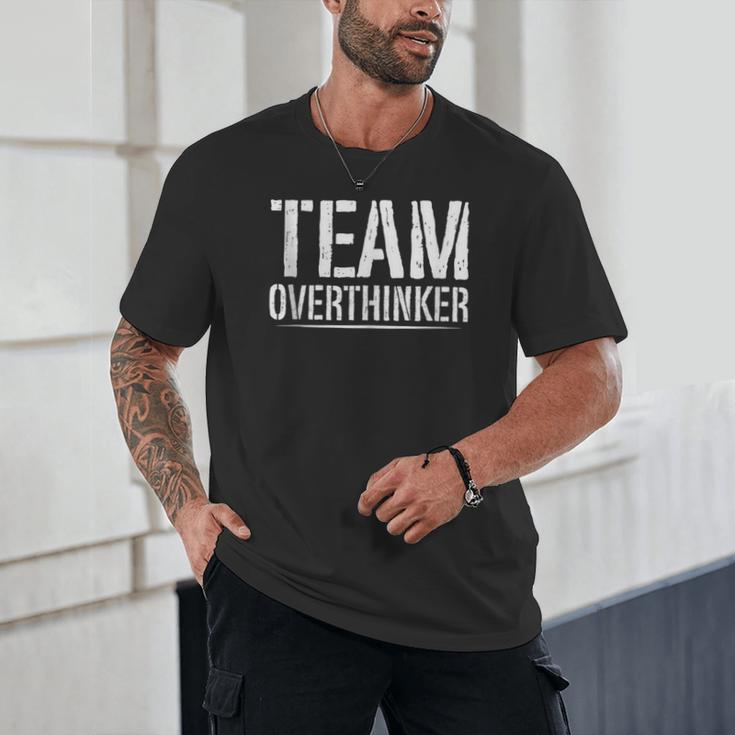 Team Overthinker Introvert Unisex T-Shirt Team Overthinker Introvert Unisex T-Shirt