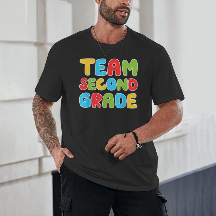 Team Second Grade Shirt 2nd Grade Back To School Graduation Unisex T-Shirt