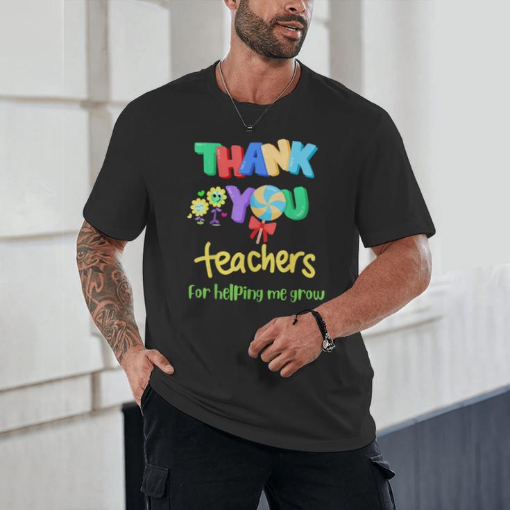 Thank You Teacher Appreciation Graduation Men Women Kids Unisex T-Shirt