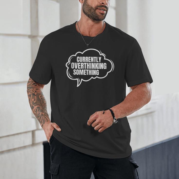 Thinker Introvert Anti Social Overthinker Unisex T-Shirt