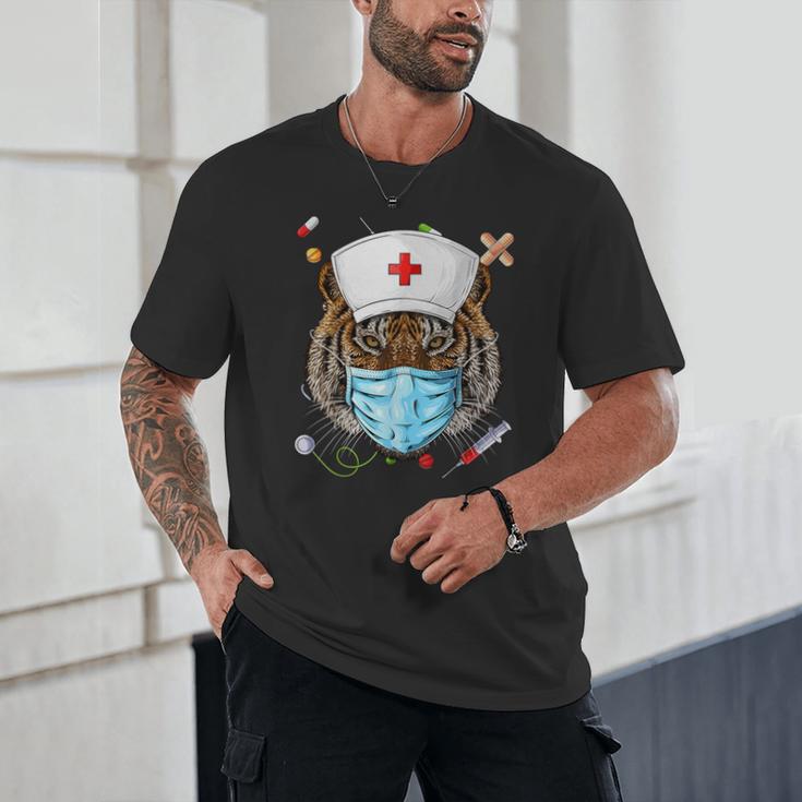 Tiger Nurse RN ER Nursing School Graduation Unisex T-Shirt