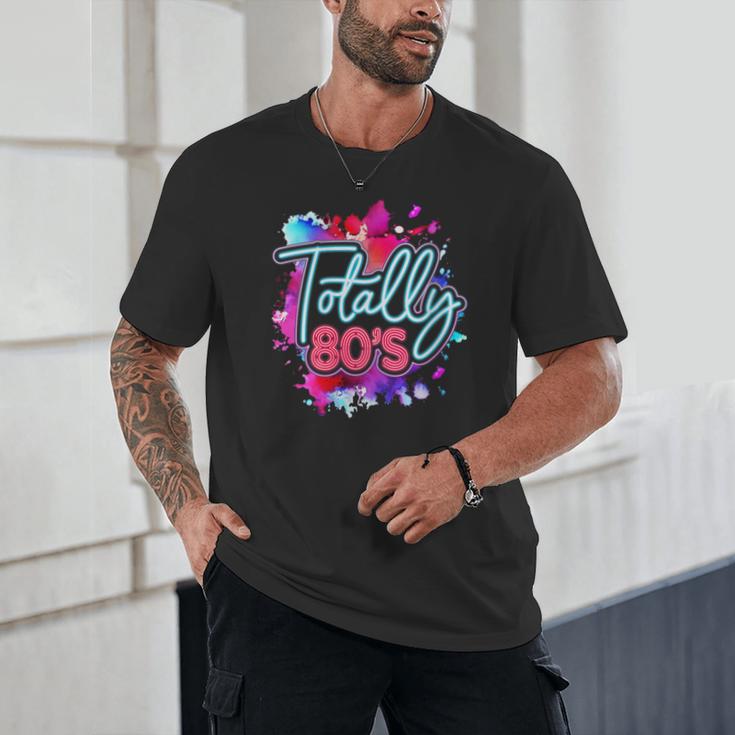Totally 80's Colorful Retro 1980s Style Nostalgia Vibe Unisex T-Shirt Totally 80's Colorful Retro 1980s Style Nostalgia Vibe Unisex T-Shirt