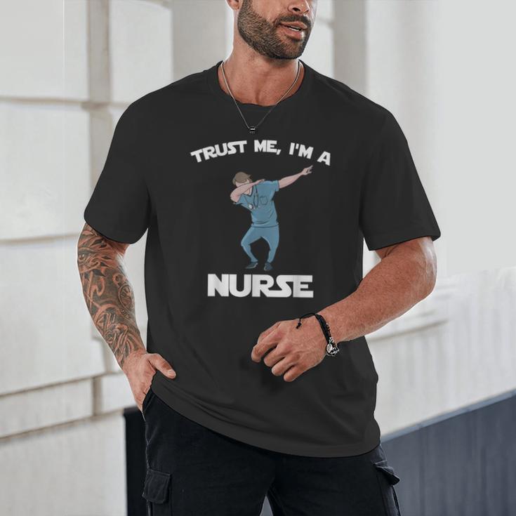 Trust Me I'm Nurse Shirt Dabbing Gift Nursing Graduation Unisex T-Shirt