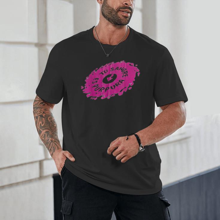 Tu Sangre Es Purpura Mexican Nostalgia Unisex T-Shirt