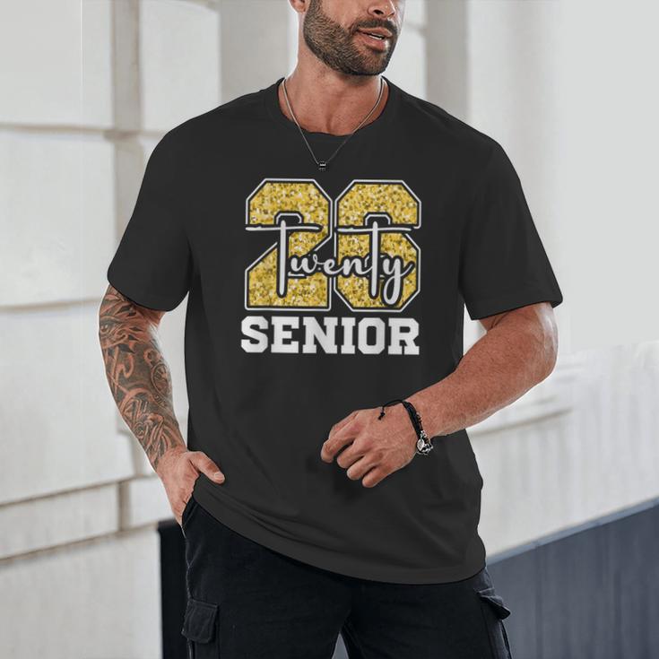 Twenty 2026 Class Of 26 Seniors Back To School Graduation Unisex T-Shirt