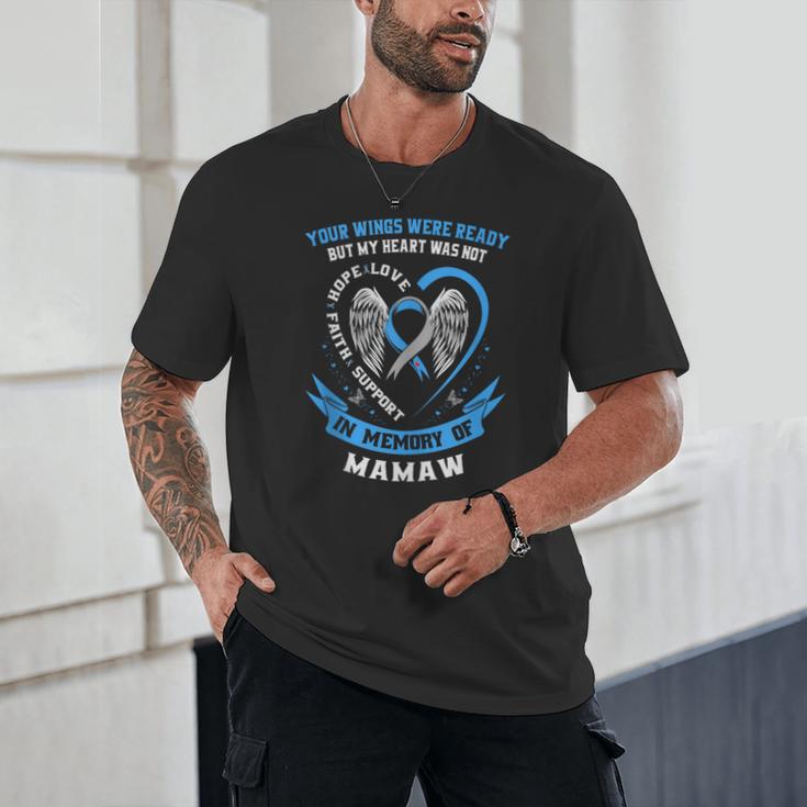 Type 1 Remembrance Memory Of Mamaw Diabetes Awareness Month Unisex T-Shirt Type 1 Remembrance Memory Of Mamaw Diabetes Awareness Month Unisex T-Shirt
