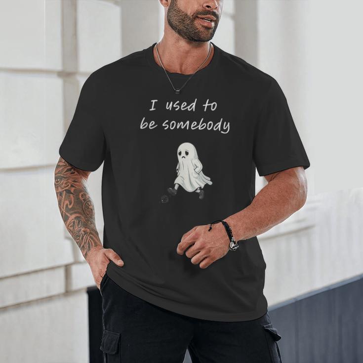 I Used To Be Somebody Nostalgia Halloween Spooky Season Unisex T-Shirt