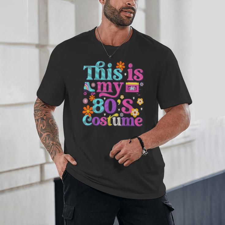 Vintage 80s Costume Nostalgia 1980s Fashion Cute Girls Women Unisex T-Shirt