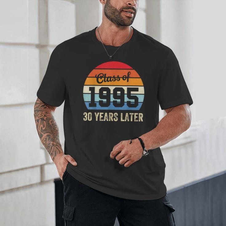Vintage Class Of 1995 30 Years Later Reunion 30th Graduation Unisex T-Shirt