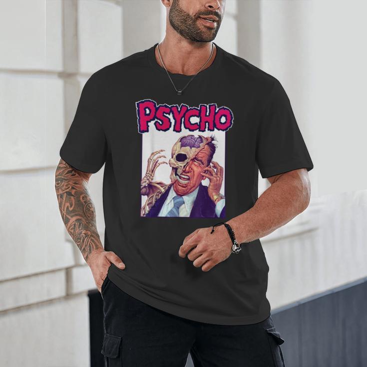 Vintage Movie Horror Poster Comic Book Graphic Film Night Unisex T-Shirt