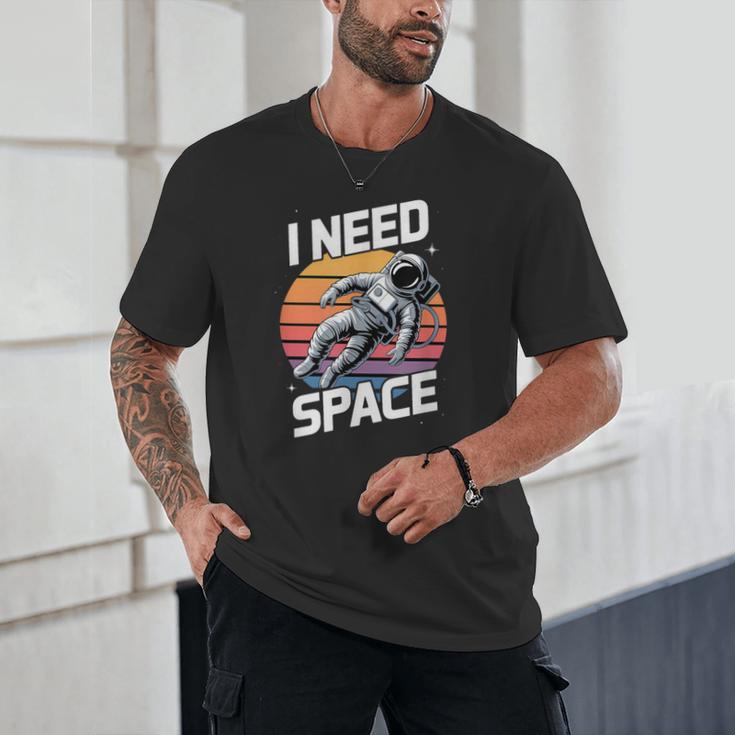 Vintage Space For Introverts I Need Space Unisex T-Shirt