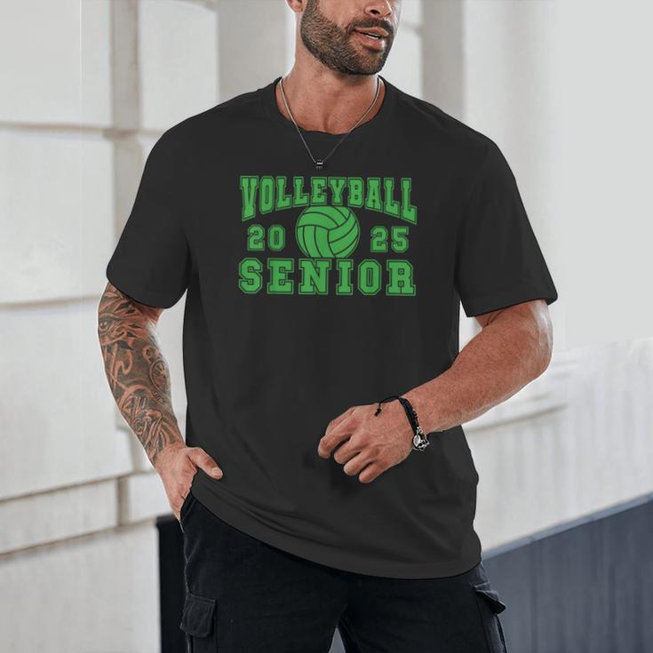 Volleyball Senior Night Volleyball Senior 2025 Graduation 16 Unisex T-Shirt