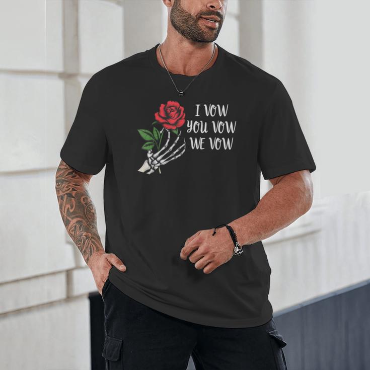 I Vow You Vow We Vow ShirtSmutty Fantasy Dark Romance Book Unisex T-Shirt I Vow You Vow We Vow ShirtSmutty Fantasy Dark Romance Book Unisex T-Shirt