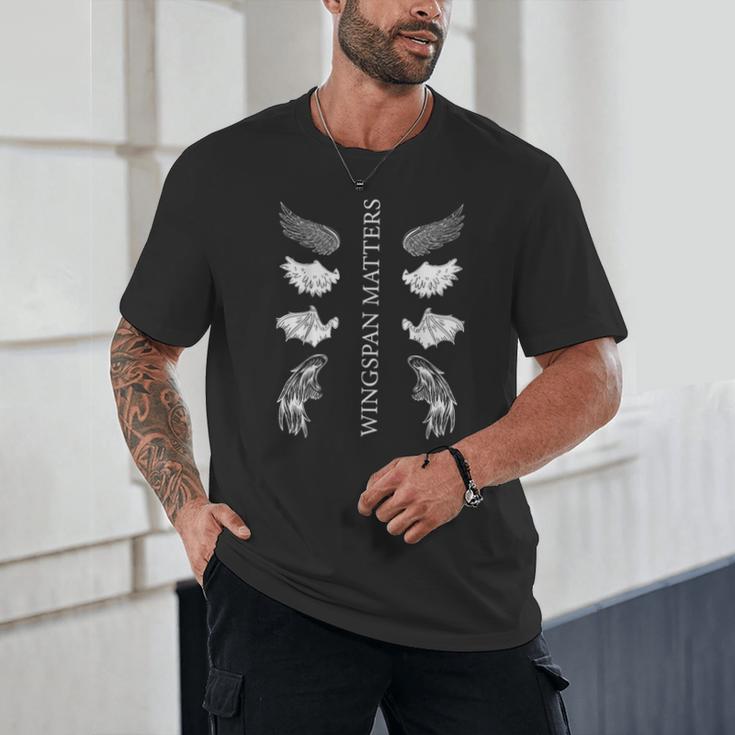 Wingspan Matters For Book Lover Unisex T-Shirt Wingspan Matters For Book Lover Unisex T-Shirt