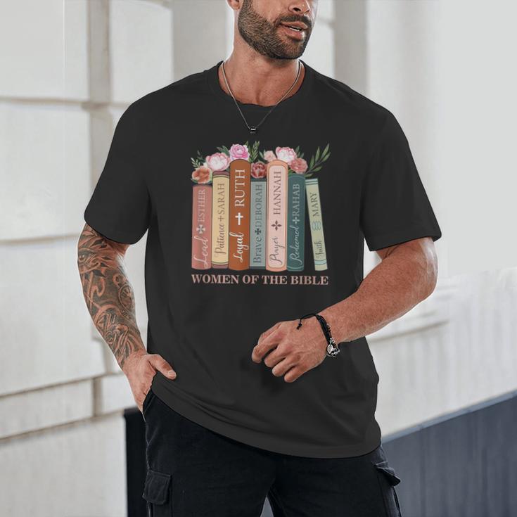 Women Of The Bible Christian Books Full Color Unisex T-Shirt